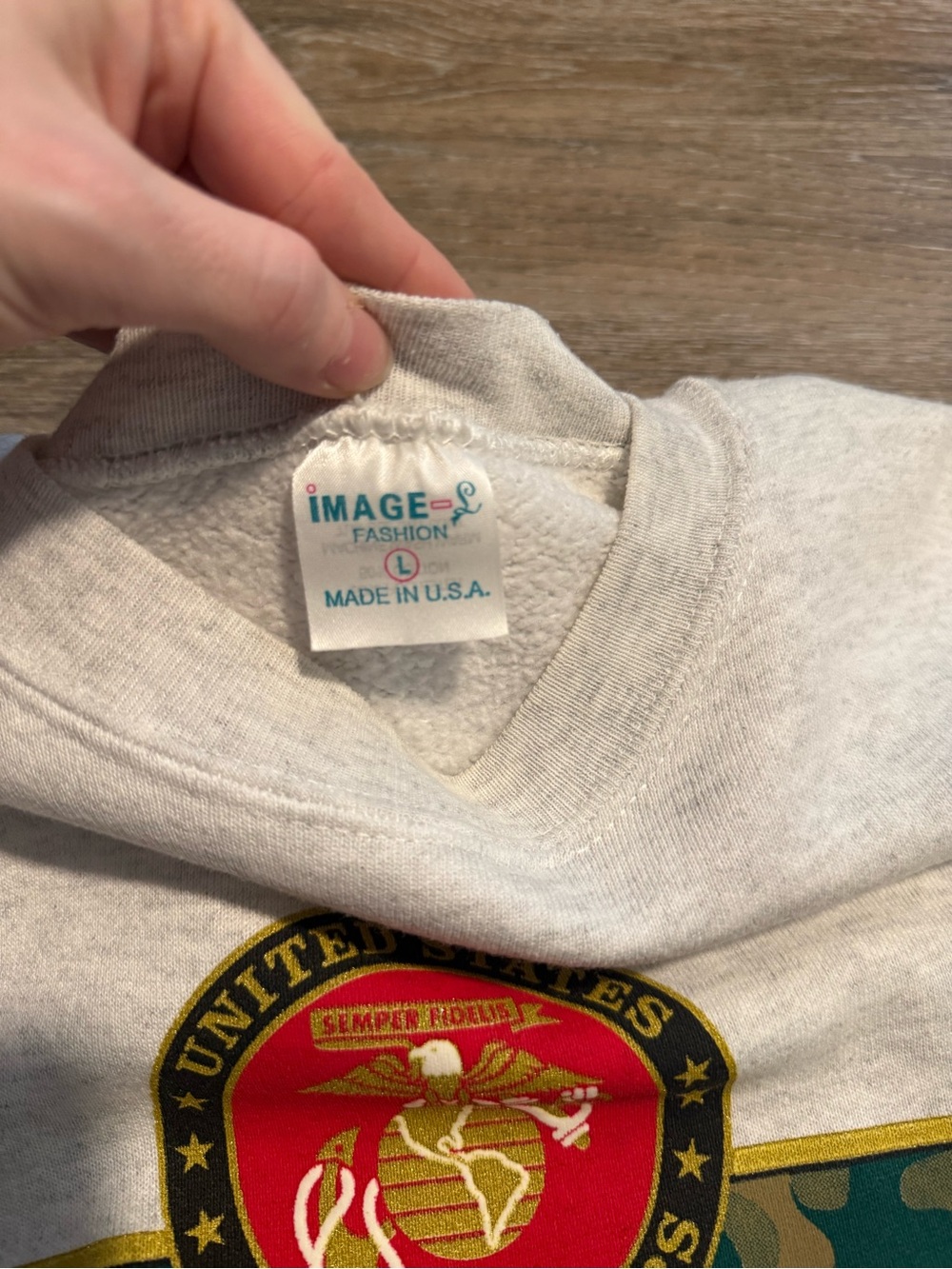 Vintage US Marines Sweatshirt - Picture 4 of 4